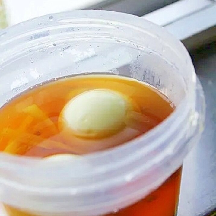 うどんスープの煮卵